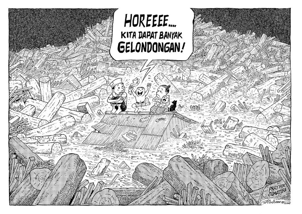 “Anak kecil aja tau ”      Karya : Cedhar